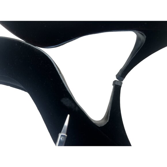 Colorful by Cin Cin Women’s 8.5 B Black Velvet 3” Heels Pumps Elegant  Heels - Picture 7 of 11